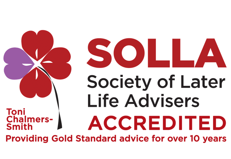 Society of later life accreditation Logo